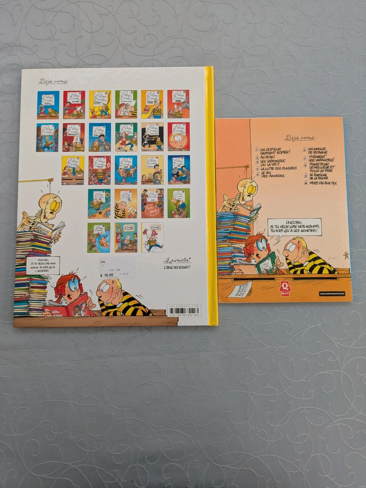Bd Ducobu tome 24 Attention école – photo 2
